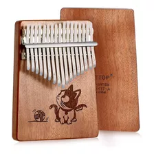 Kalimba 17 Teclas Thumb Piano Instrumento Musical Piano...