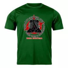 Camiseta Infantil Algodão Treta Rockwear Bota De Combate