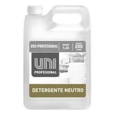 Detergente Uni Neutro Aprobado Por Senasa En Bidón 5 L