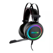 Auriculares Gamer Dragon Xt Ne-487 Micrófono Rgb 3.5mm, Usb