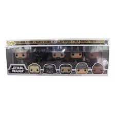 Bonecos Funko Pop! Star Wars Pack 5 - Edição Especial Novo