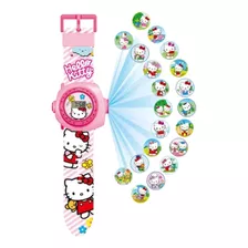 Reloj Niños Juguete Proyector Hello Kitty 20 Imagenes
