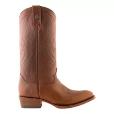 Bota Vaquera Hombre Oval Siete Leguas 1345 Suela De Cuero