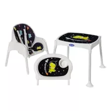 Silla Comedor 3 En 1 Bebé Multifuncional + Obsequio-azul Osc