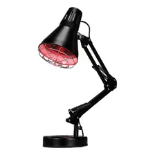 Lampara Articulada Infrarroja Calor Con Ampolleta 150w Color De La Luz Rojo