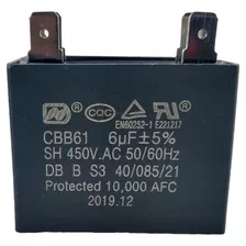 Capacitor Cbb61 Ar Condicionado Pac36000cfm5 6uf 50/60hz 450