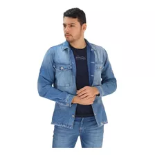 Jaqueta Masculina Jeans Acostamento - Jeans Claro