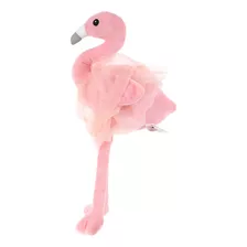 Pelúcia De Flamingo Miniso - Cor Rosa