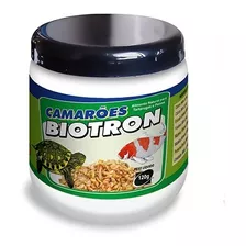 Kit 2 - Biotron Camarões 120g Alimento Para Tartaruga Peixe