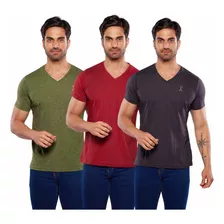 Paquete De 3 Playera Alfani Urban Cuello V + Envio Gratis