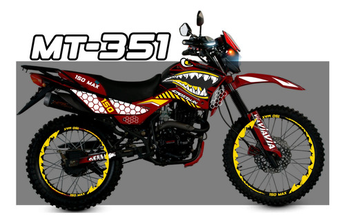 Kit Reflejantes Completo Vento Crossmax 150 Crosmax Tiburon Foto 10