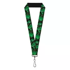 Hebilla Abajo Lanyard De Comics 1.0 The Hulk Stacked 