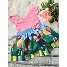 Vestido Tematico Tema 1 Ano Aniversario Menina Mesversario 