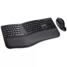 Teclado Y Mouse Inalámbricos Ergonómicos Kensington Pro Fit 