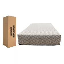 Colchon Individual Memory Foam Reduce Stress De 25 Cm 