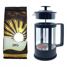 Cafetera Francesa Oroley + Café Especialidad 100% Arábica