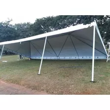 Tenda 6x6 + 2 Laterais + Kit De Fixação (estacas E Cordas)