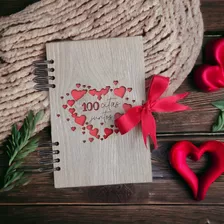 Cuaderno 100 Citas Regalo Pareja Amor Y Amistad San Valentín