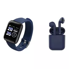 Reloj Inteligente D13 Smart Watch + Audifonos Inalabrico I12