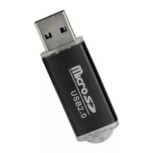 Mini Usb Adaptador Leitor Gravador Cartão Memória Micro Sd