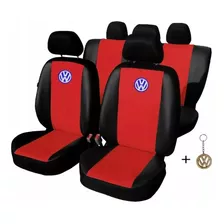 Capa Banco Carro Couro Volkswagen 2 Cores Vario Modelos/anos