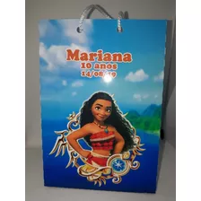 20 Sacolinhas Personalizadas Moana, Faço Todos Os Temas