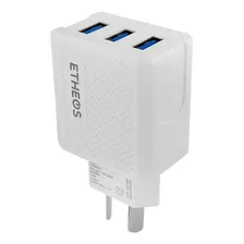 Etheos Cusb31a Cargador Usb 3 Puertos 3.1a 110v A 240v