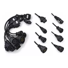 Kit De Cabos Para Caminhões Jogo De Cabos Linha Pesada Obd2