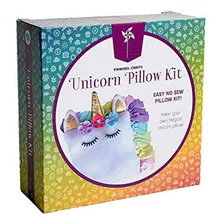 Pinwheel Crafts - Kit De Almohada De Unicornio, Bonito Y Col