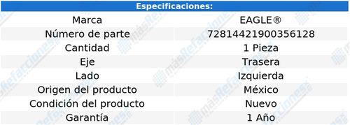 Base Amortiguador Trasera Izq Five Hundred V6 3.0l 05-07 Foto 4