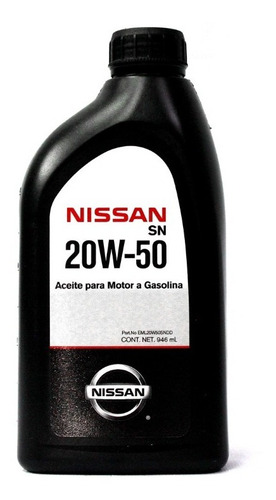 Kit De Cambio De Aceite 20w50 Y Filtro De Aire Nissan Versa Foto 4