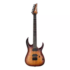 Guitarra Elétrica Ibanez Rga Standard Rga42fm De Bordo/meranti Dragon Eye Burst Flat Com Diapasão De Jatobá