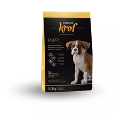 Alimento Premium Krof Perro Puppy 3 Kg
