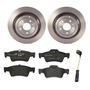 Brembo Rear Brake Kit Low-met Pads Disc Rotors For Mb W2 Lld