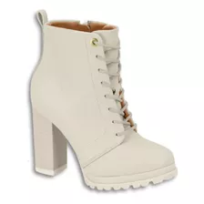 Bota Vizzano Coturno Salto Alto - Feminina 23628