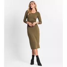 Vestido Midi Feminino Endless Verde