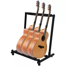 Rack Estante Suporte P/3 Instrumentos Cordas,violão,guitarra