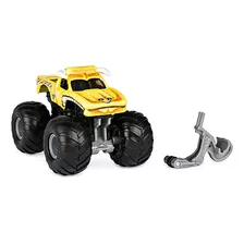 Miniatura - 1:64 - Monster Truck Bulldozer - Wheelie Bar - M