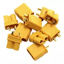 10 Pares Conectores Plug Xt30 Amass Amarelo