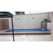 Casa Com Piscina Aquecida Em Praia Grande 