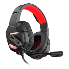 Headset Gamer Trust Nixxo Luz Led Red Usb P2 Drivers 50mm