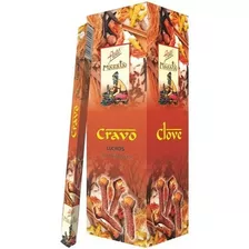 Incenso Flute Massala 25 Caixas De 7 Varetas Cada Fragrância Cravo