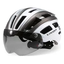 Casco De Bicicleta De Montaña Casco De Motociclismo Con Luz