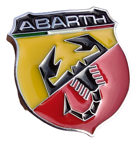 Foto de Emblema Abarth Fiat Abarth Metlico Original Relieve