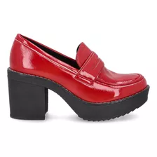 Zapato Rojo Charol 13503