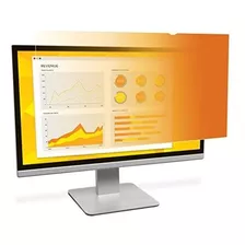 Filtro De Privacidad Dorado De 3 M Para Monitor Panoramico D