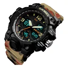 Reloj Camuflaje Genial Skmei Militar Deportivo For Hombre