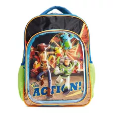 Mochila Ruz Primaria Buzz Lightyear O Toy Story Escolar Color Verde