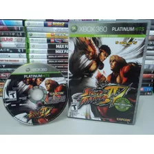 Street Fighter Iv Xbox 360 Jogo Original Street Fighter 4