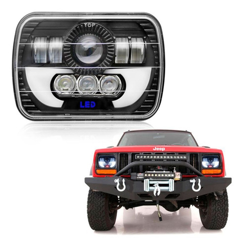 Foto de 2 Faros Led De Lujo Para Eagle Luv Nissan Toyota Jeep